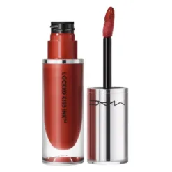MAC Locked Kiss Ink 69 Sophistry Lipstick Red Brown